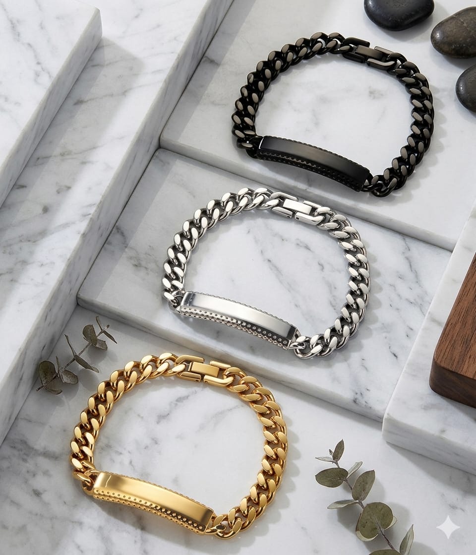 New Stainless-Steel Bracelet (Cod-245)